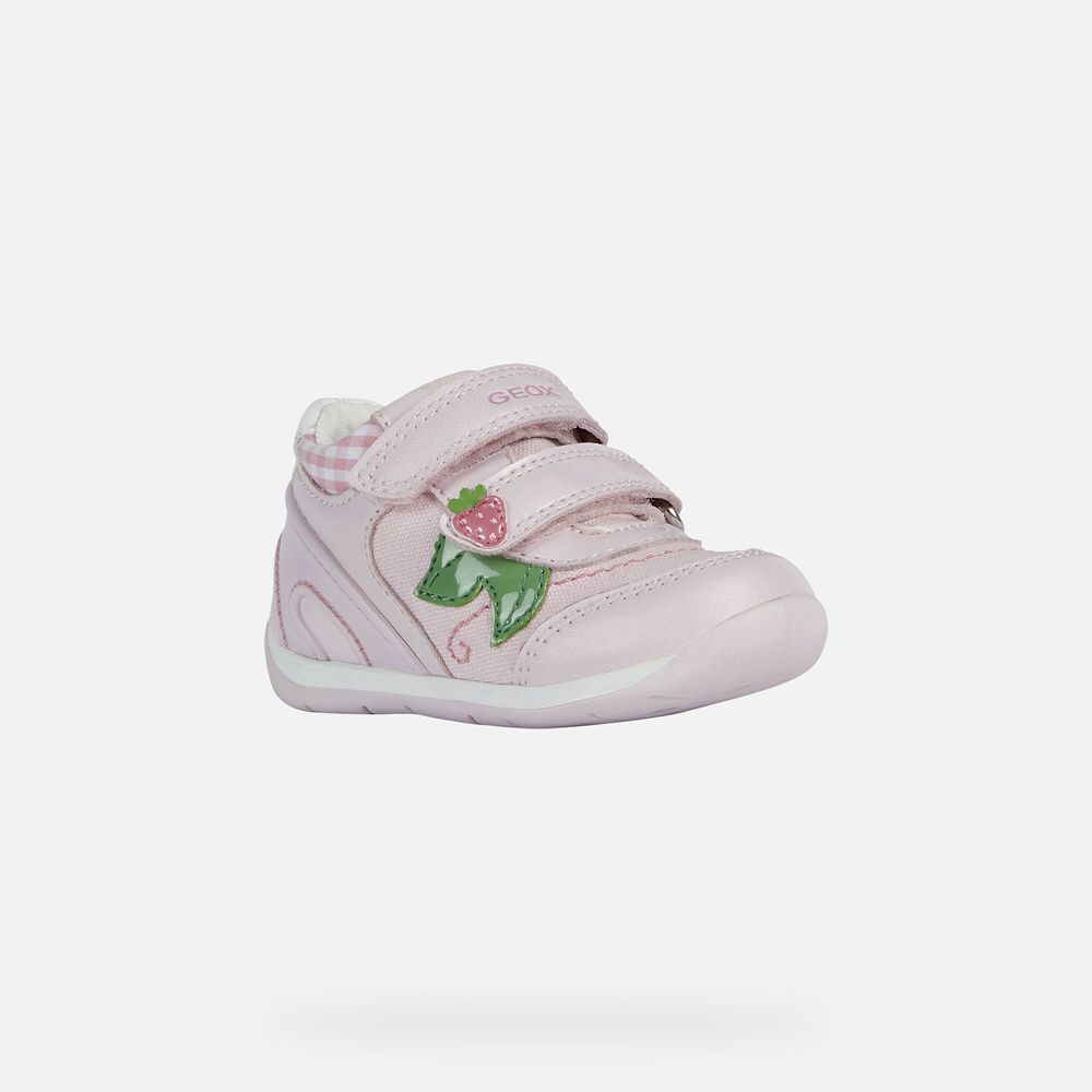 Geox Sneakers Pink Each Girl - Geox Baby Shoes - HKQIPY319